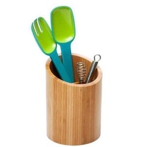 BAMBOO KITCHEN UTENSIL BATH CRAFT HOLDER ORGANIZER